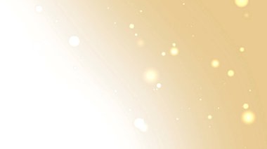 Hafif Bokeh Efektli Altın Beyaz Parıltı Arkaplanı