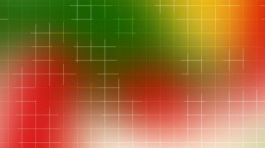 Parlak Kırmızı Yeşil ve Sarı Noel Şebekesi Arkaplanı Işık Efekti