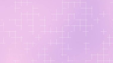 Yumuşak Leylak Izgara Hattı Arkaplan Canlandırması