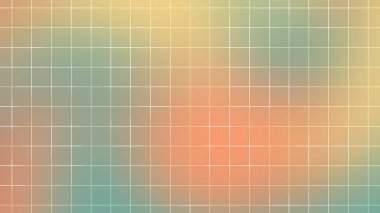 70 'ler Retro Pastel Gradyan Izgara Çizgisi Arkaplan Canlandırması