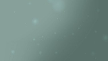 Naneli Yeşil Yumuşak Parlak Parçacık Arkaplanı