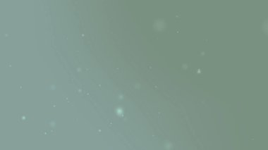Yumuşak Nane Parıltısı Puslu Parçacık Arkaplanı