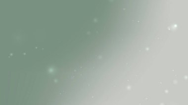 Yumuşak Bilge Yeşil Parıltı Parçacık Arkaplanı