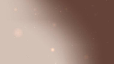 Yumuşak Parıldayan Parçacıklarla Sıcak Bej Gradyan Arkaplanı