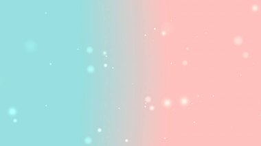 Yumuşak Su Pembesi Gradyan Parıltı Parçacık Arkaplanı