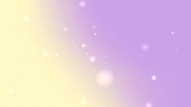 Pastel Sarı Lavanta Parıldayan Parçacıklarla Parlak Gradyan