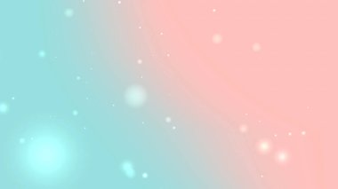 Yumuşak Pastel Su Pembesi Gradyan Arkaplanı Yüzen Parıltı Parçacıkları