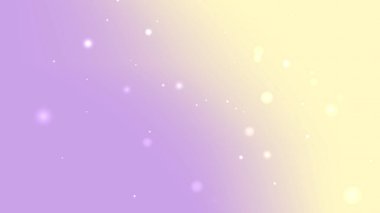 Mor Sarı Pastel Gradyan Arkaplanı Yumuşak Yüzen Parıldayan Işıklar