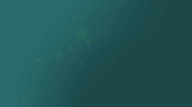 Teal Mist Parlayan Parçacık Arkaplanı