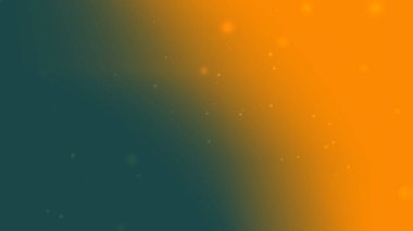 Turuncu Teal Işıltı Gradyan Arkaplanı