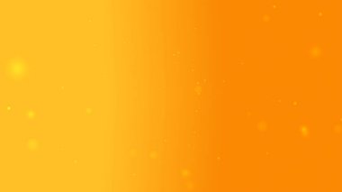 Yüzen Parlayan Parçacıklarla Altın Portakal Dikey Gradyan Arkaplanı
