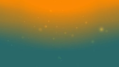 Ilık turuncu döşeme gradyanı ile ışıltı parçacıkları