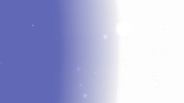 Yumuşak Yüzen Parçacıklarla Mavi ve Beyaz Gradyan Arkaplanı