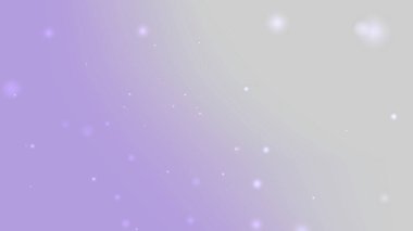 Yumuşak Mor Beyaz Gradyan Parçacıklı Parlak Arkaplan