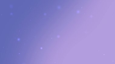 Yüzen Parıldayan Parçacıklarla Yumuşak Mor Gradyan Arkaplanı