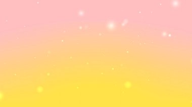 Pembe Sarı Pastel Parıltı Gradyan Işık Arkaplanı