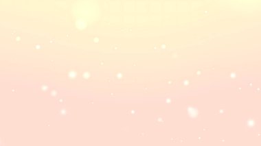 Yumuşak sarı şeftali rengi Pastel Parlak Arkaplan Işık Parçacıkları ile