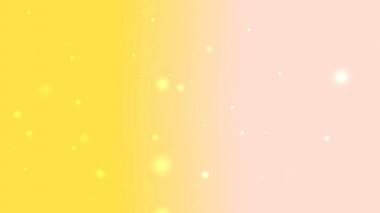 Sarı 'dan Şeftali Pastası Gradyanı' na Yüzen Parıldayan Parçacıklar