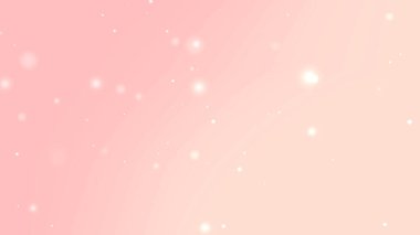 Pembe Pastel Parıltı Arkaplanı ile Parıltı Işık Parçacıkları