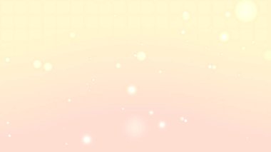 Yumuşak Kremden Şeftaliye Pastel Parıltısı Arkaplanı Parıltı Parçacıklarıyla