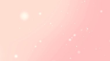 Yumuşak Pembe Pastel Parıltılı Işık Parçacık Arkaplanı