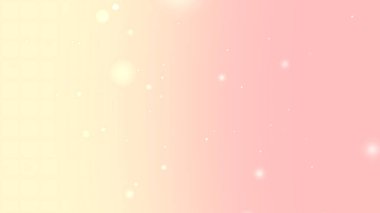 Işıldayan Işık Parçacıkları ile Yumuşak Krem Pembe Gradyan Arkaplanı