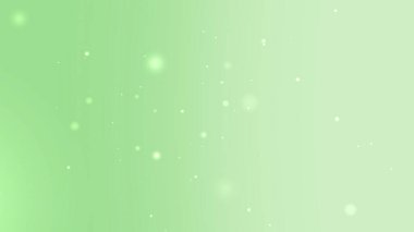 Kutlama Tasarımı İçin Yeşil Parıltı Parçacık Arkaplanı