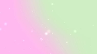 Pembe Yeşil Pastel Işıltılı Işık Arkaplanı