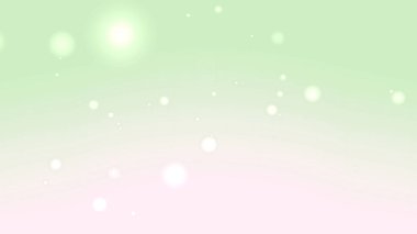 Yumuşak Yeşil Pembe Parıltı Gradyan Arkaplanı
