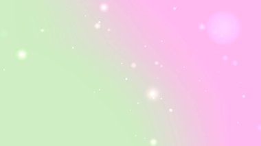 Pastel Yeşil Pembe Işık Parçacık Parıltısı Arkaplanı