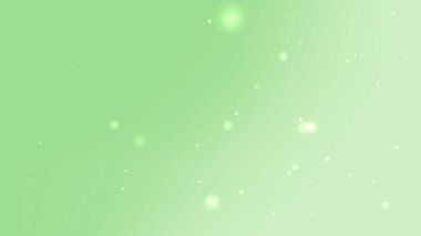 Yumuşak Yeşil Parıltı Gradyan Parçacık Işığı Arkaplanı