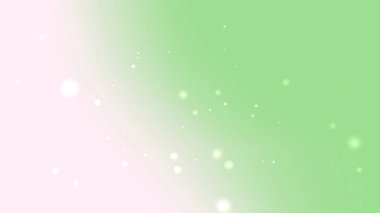 Pastel Yeşil Pembe Parıltı Gradyan Arkaplanı