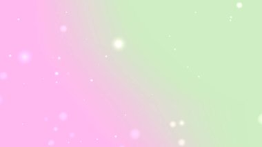 Pembe Yeşil Pastel Parıltı Yumuşak Arkaplan