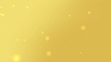 Süzülen Işık Kıvılcımları Efektleriyle Yumuşak Altın Parçacık Arkaplanı