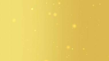 Yumuşak Yüzen Işık Parçacıklarıyla Ilık Altın Parlak Arkaplan