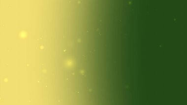 Altın ve Koyu Yeşil Gradyan Parlak Arkaplan