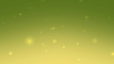 Hafif Parlayan Parçacıklarla Yumuşak Sarı Gradyan Arkaplanı