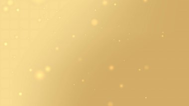 Yumuşak Altın Parıltı Parçacık Arkaplan Canlandırması