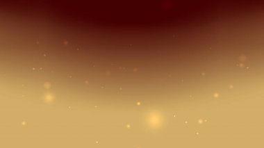 Altın Kırmızı Ufuk Parlak Ortam Arkaplanı