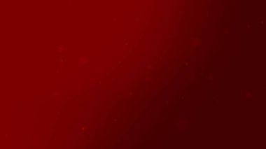 İnce Yüzen Parçacıklarla Koyu Kırmızı Parlak Arkaplan