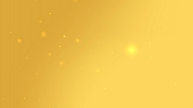 Yumuşak Parlayan Parçacıklarla Altın Işık Arkaplanı