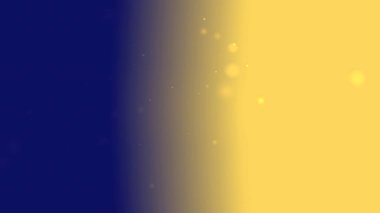Mavi Altın Dikey Gradyan Yumuşak Parçacıklı Parlak Arkaplan