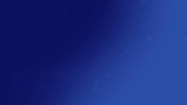 Yumuşak Yüzen Parçacıklarla Derin Mavi Gradyan Arkaplanı