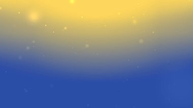 Altın Üst Mavi Alt Gradyan Parlak Arkaplan