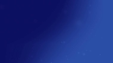 Hafif Parıltı Parçacıkları ile Derin Mavi Parlak Arkaplan