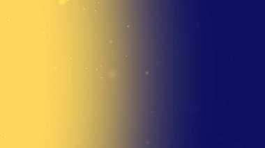 Yüzen Işık Işıltılarıyla Altın Mavi Dikey Gradyan