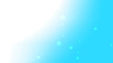 Yüzen Parıldayan Parçacıklarla Yumuşak Mavi Gradyan Arkaplanı