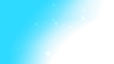 Yumuşak Işık Parçacıkları ile Mavi Parıltı Gradyan Arkaplanı