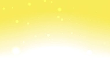 Süzülen Işık Parçacıkları ile Sarı Parıltı Yumuşak Gradyan Arkaplanı