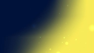 Süzülen Işık Parçacıkları ile Koyu Mavi Parlak Gradyan Arkaplanı